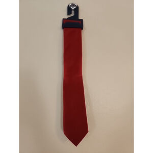 George Mens Red Neck Tie NWT!